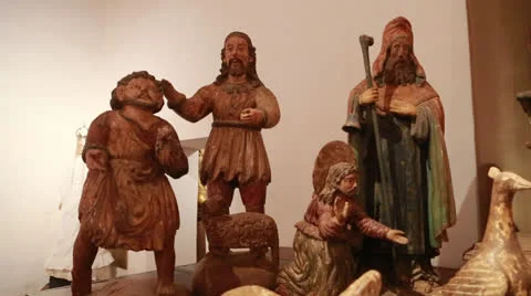 The reduction  Santa Maria de Fe in Paraguay Vídeo Stock 24751427