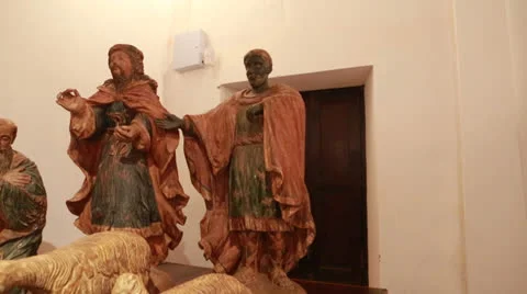 The reduction  Santa Maria de Fe in Paraguay Vídeo Stock 24751442