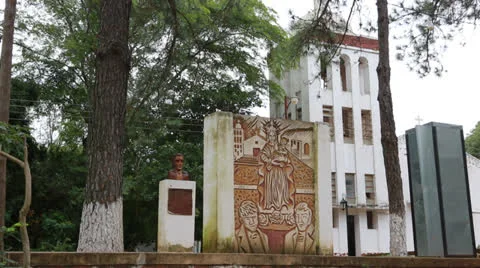 The reduction  Santa Maria de Fe in Paraguay Vídeo Stock 24751904