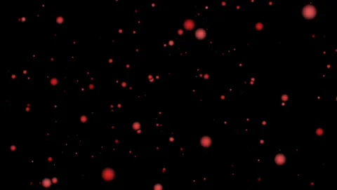 Red,white glowing particles vertical all the video rising on black backgrou.. Stock Footage 313155590