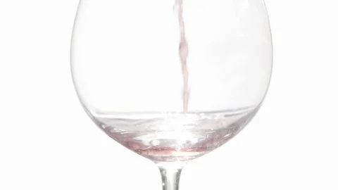 Redwineglass slow 2 Stock Footage 94334125