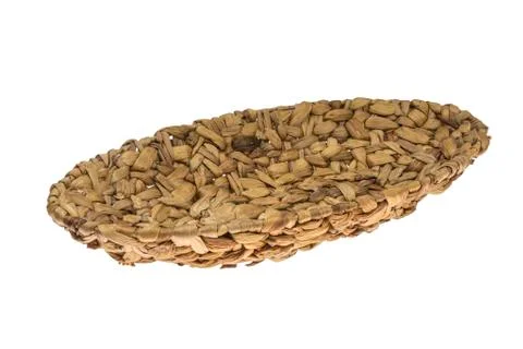 Reed basket Stock Photos