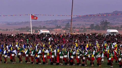 Reed Dance Ceremony _(clip-100) | Stock Video | Pond5