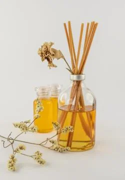 Reed diffusers Stock Photos