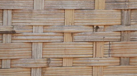 Reed house wall 库存影片 62533768