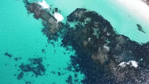Reef and beach Stock Footage 153195254