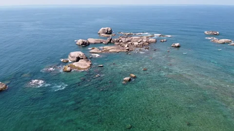The reef and clear ocean waters Stock Footage 131937823
