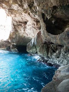 Reef cave Stock Photos