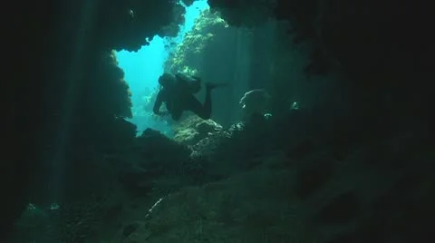 Reef Caves 01 Stock Footage 10715030