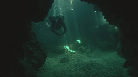 Reef Caves 06 Stock Footage 10715145