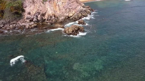 Reef on sea Stock Footage 205295844