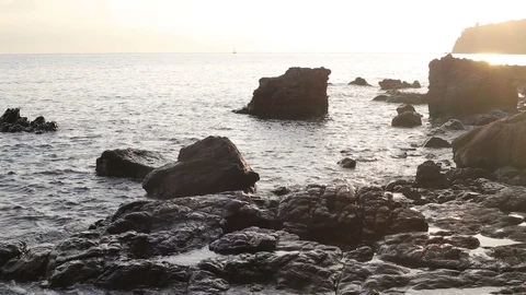 Reefs and sea Stock Footage 89784765