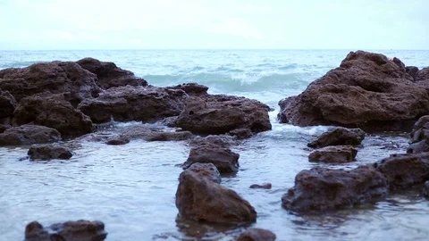 Reefs and sea Stock Footage 89784963