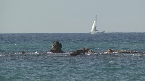 Reefs Sail Video stock 34839605