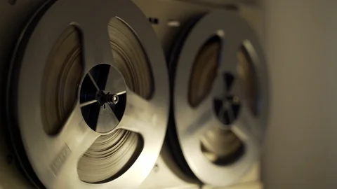 Reel To Reel Tape Deck Stock Footage 103042853