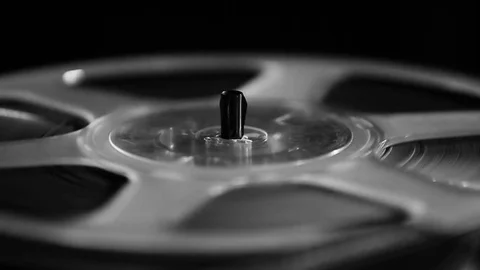 Reel Tape Recorder, Close-Up Stock Footage 81774787
