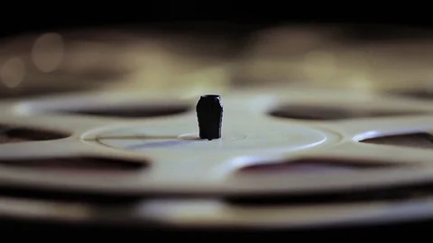 Reel Tape Recorder, Close-Up Stock Footage
