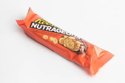 A Reeses Nutrageous Bar Stock Photos