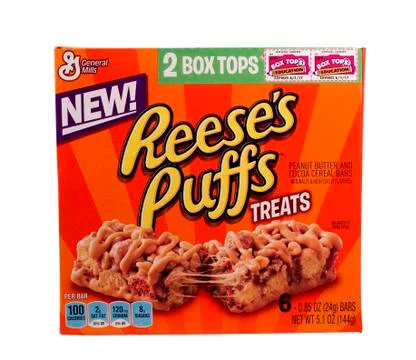 Reese's puffs 库存照片