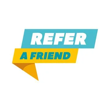 Refer a friend program creating new customer loyalty Stockillustratie