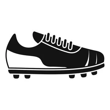Referee boot icon simple . Soccer coach Stock Illustration