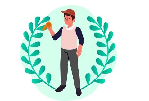 Referee Concept Illustration Illustrazione stock