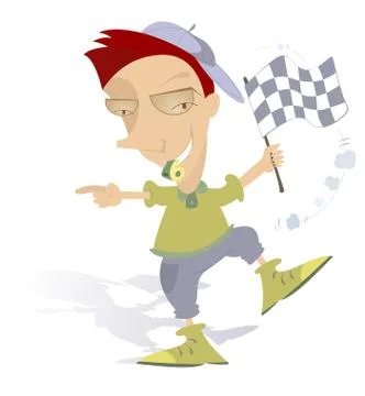 Referee Stock Illustration