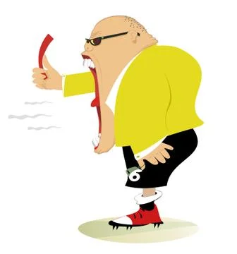 Referee Stock Illustration