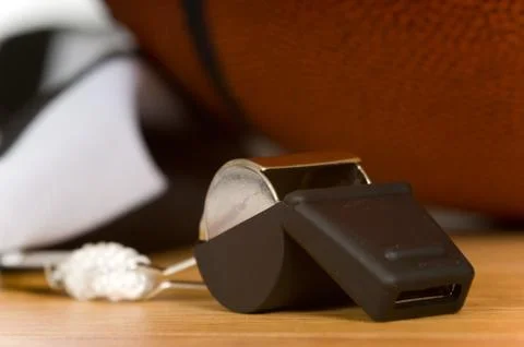 Referee items Stock Photos