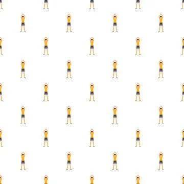 Referee making substitution signal pattern for football Stock Illustration