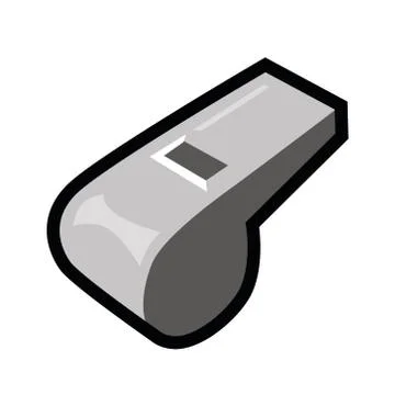 Referee Whistle Stock Illustration