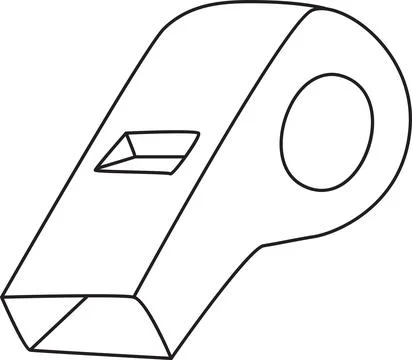 Referee/Coach Whistle イラスト素材