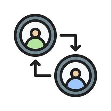 References Icon Image. Stock Illustration