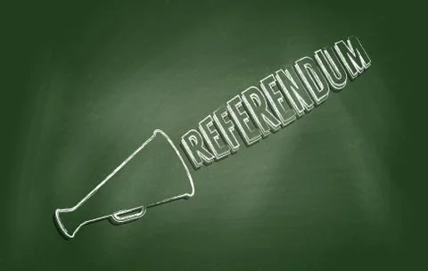 Referendum Stock Illustration