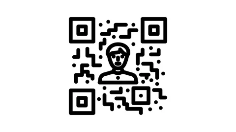 Referral code affiliate program line icon animation Stock-Footage 326748700