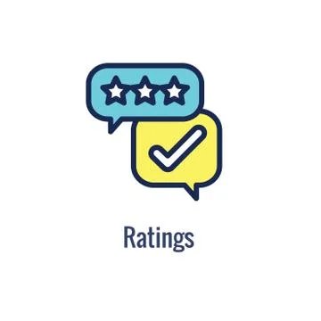 Referral Job Reference Icon  w recommendations, performance review, etc ideas Stock Illustration
