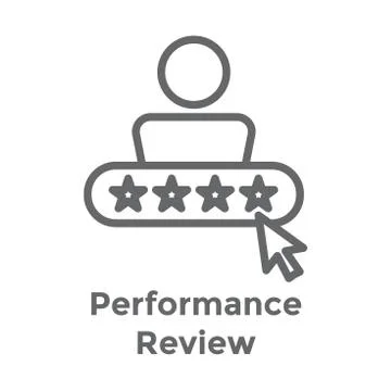 Referral Job Reference Icon  w recommendations, performance review, etc ideas Stock Illustration