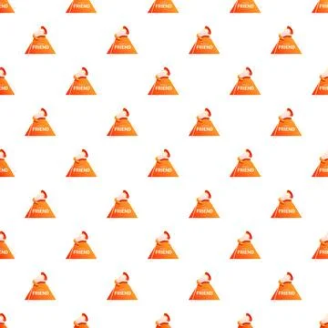 Referral marketing program seamless pattern with loudspeaker Illustrazione stock