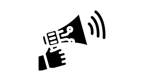 Referral program invite glyph icon animation Vídeos de archivo 326730419