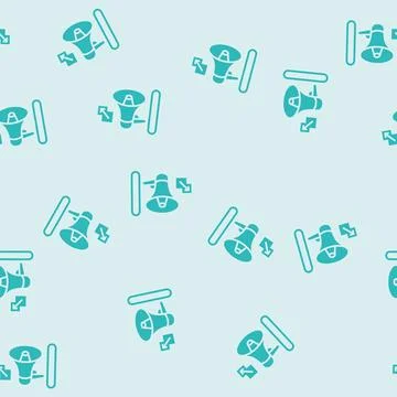 Referral program invite glyph seamless pattern イラスト素材