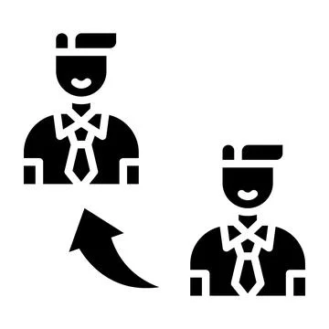 Referral Vector Icon Design Illustration Stock Illustration