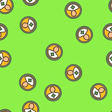 Referral vector seamless pattern 스톡 일러스트