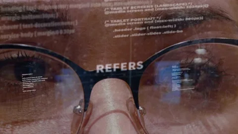 Refers text on background of developer Stock Footage 151836076