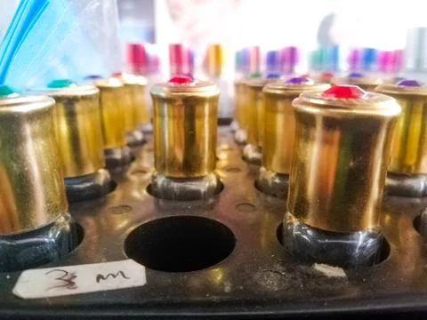 Refillable perfume bottles Stock Photos