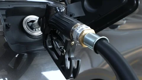Refilling Car with the Fuel Stock Footage 249915268