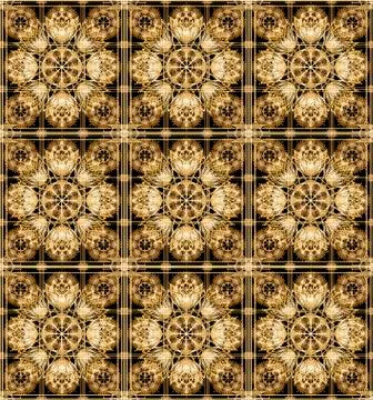 Refined decorative artwork Stock Illustration