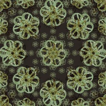 Refined ornamet pattern Stock Illustration