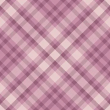 An refined plaid repeat with interlaced check lines and a woven fabric surf.. Stock Illustration