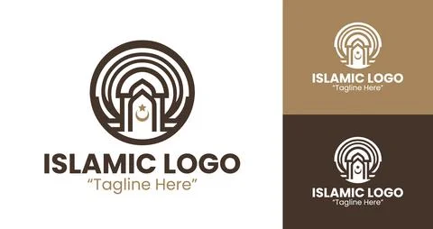 A refined representation of Islamic tradition, suitable for businesses, mosqu イラスト素材
