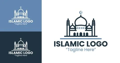 A refined representation of Islamic tradition, suitable for businesses, mosqu Stock-Illustration